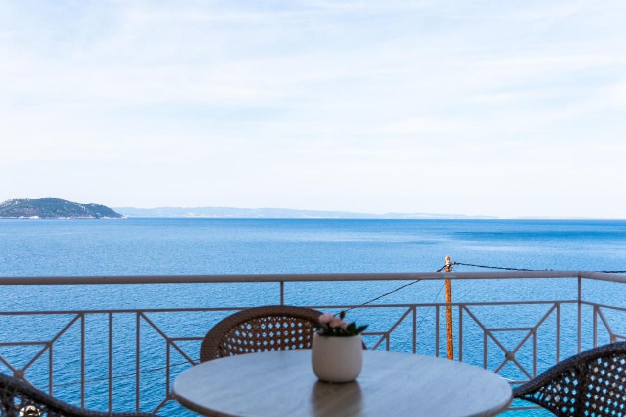 Anesis Seaview Apartment 2 Neos Marmaras Bagian luar foto